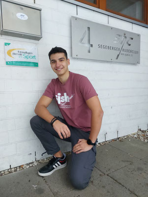 Erster FSJ-ler beim Ruderclub