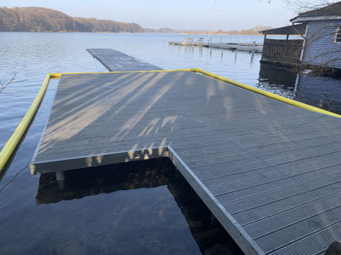 Der neue Steg ist fertig!