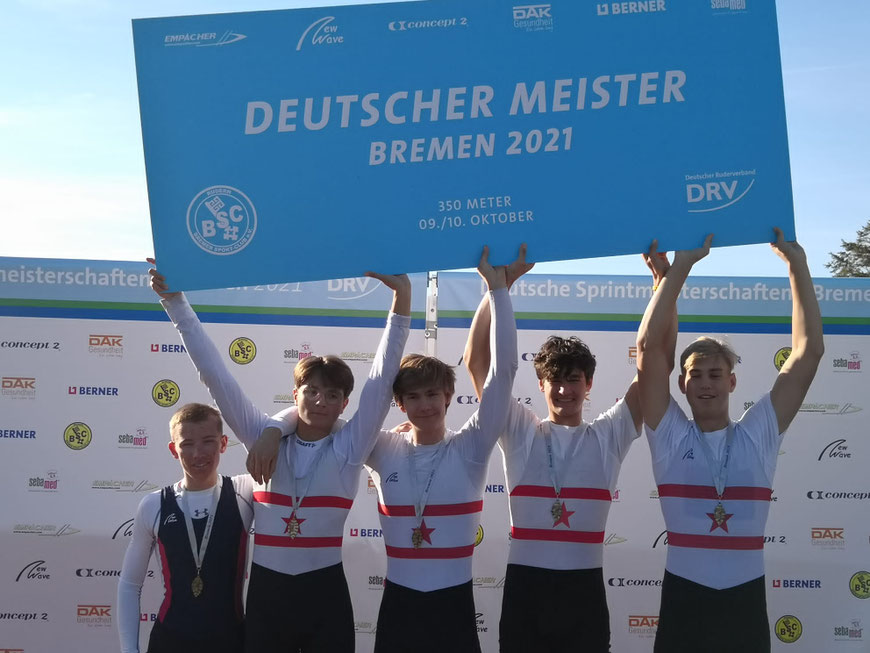 Deutscher Doppelmeister im Sprint!